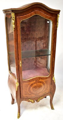 Lot 35 - A reproduction inlaid and gilt brass mounted...