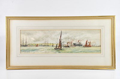 Lot 1260 - CHARLES EDWARD DIXON (1872-1934); watercolour,...