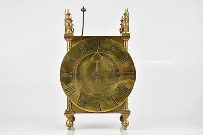 Lot 197 - A 19th century French brass double fusée...