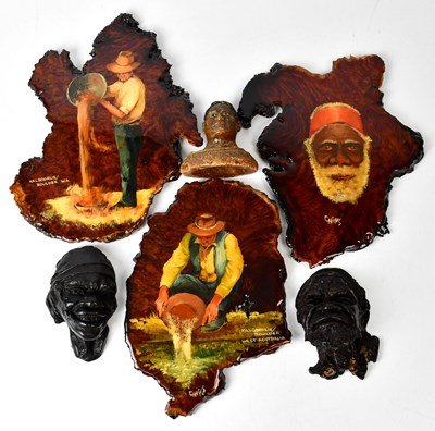 Lot 192 - Australian/Aboriginal art, comprising three...