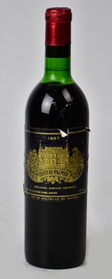 Lot 267 - A bottle of Chateau-Palmer Margaux Medoc, 1967,...