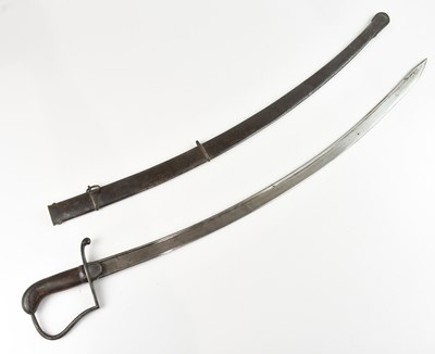 Lot 483 - A 1796 pattern Light Cavalry Troopers sabre,...