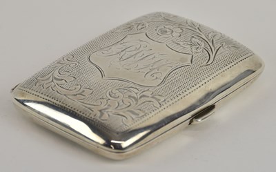 Lot 1194 - An Edwardian hallmarked silver breastpocket...