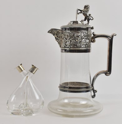 Lot 1101 - ELKINGTON & CO; an early 20th century claret...