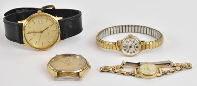 Lot 1525 - Four various wristwatches comprising a...