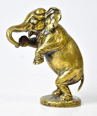 Lot 452 - FRANZ BERGMAN; a bronze car mascot in the form...