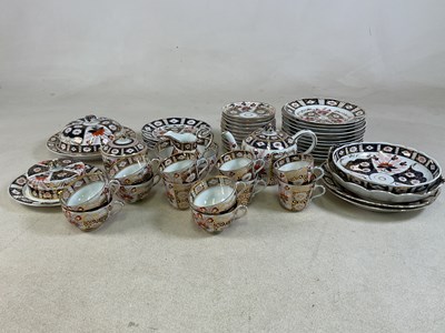 Lot 95 - HÜTTENSTEINACH; a large collection of Imari...