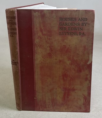Lot 147 - SIR EDWIN LUTYENS; Houses and Gardens, 1925,...