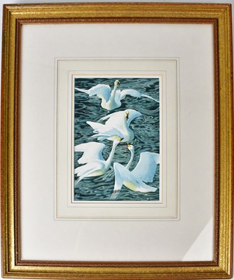 Lot 512 - RICHARD ROBJENT (b 1937); watercolour, ‘The...