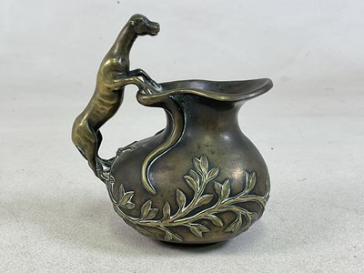 Lot 81 - A 19th century bronze model of an ancient...