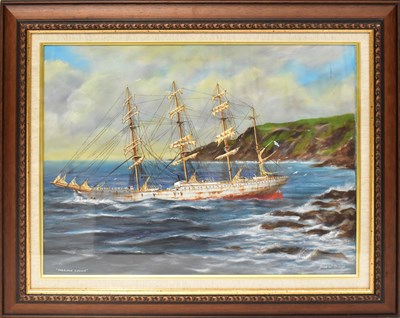 Lot 500 - JAMES ‘JIM’ BRIDGE; pair of oils on canvas...