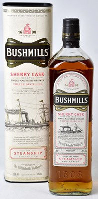 Lot 252 - BUSHMILLS; a single bottle of sherry cask...