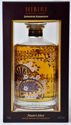 Lot 307 - HIBIKI SUNTORY WHISKY; a single bottle of...