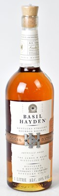 Lot 249 - BASIL HAYDEN; a single bottle of Kentucky...