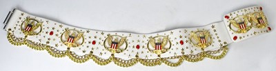 Lot 439 - ELVIS PRESLEY; an official replica belt from...