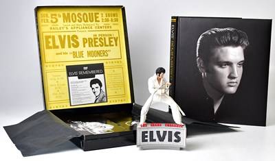 Lot 438 - An Elvis Remembered 1935-1977 authorised box...
