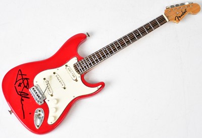 Lot 432 - HANK MARVIN; a signed miniature model of a...