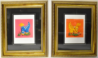 Lot 634 - SOPHIE GREEN; two giclée prints, from the 'Sgt....