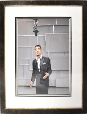 Lot 570 - A photographic print of Sammy Davis Jr, 39 x...