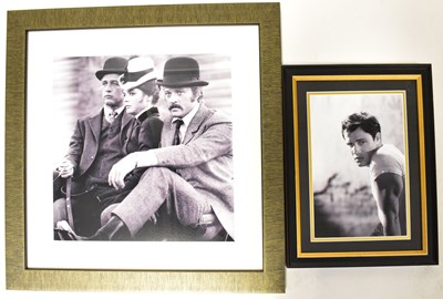Lot 582 - A black and white photographic print of Paul...