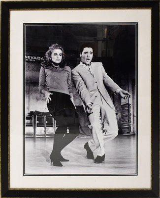 Lot 571 - A large black and white photographic print of...
