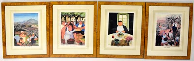 Lot 597 - MARGARET LOXTON (b. 1938); four signed limited...