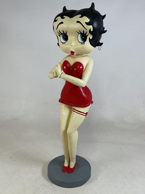 Lot 2 - A large vintage fibreglass figure of Betty...
