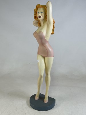 Lot 3 - A large vintage fibreglass figure of Rita...