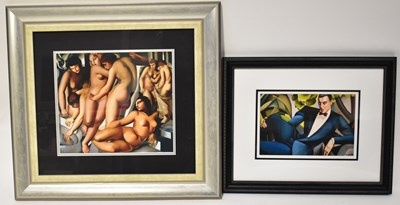 Lot 598 - AFTER TAMARA DE LEMPICKA (Polish, 1894-1980);...