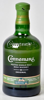 Lot 246 - CONNEMARA; a single bottle of peated single...