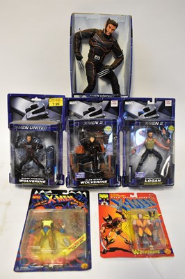 Lot 361 - X-MEN; various action figures to include three...