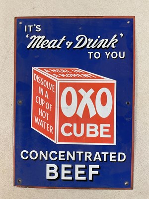 Lot 31 - OXO; a modern Oxo Cube Concentrated Beef...