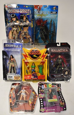 Lot 379 - Various action figures including loose Neca...