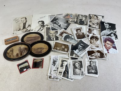 Lot 141 - A quantity of publicity autographed...