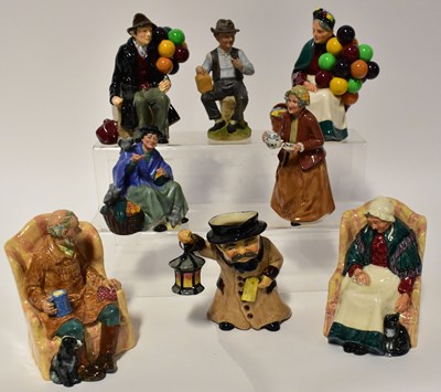 Lot 81 - ROYAL DOULTON; various figures comprising...
