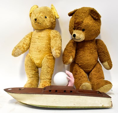 Lot 376 - A mixed collection of toys comprising two...