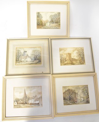 Lot 335 - BERTIE ROBINSON (20th Century); seven...