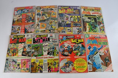 Lot 2018 - COMICS: BATMAN; a large mixed collection of...