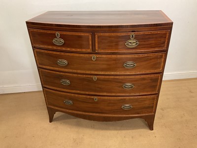 Lot 262 - An early 19th century mahogany and satinwood...