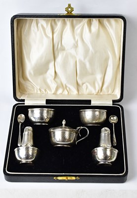Lot 730 - JOSEPH GLOSTER LTD; a George V hallmarked...