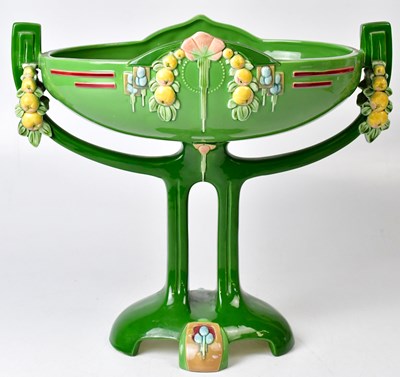 Lot 103 - EICHWALD; a Secessionist porcelain table...