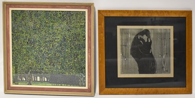 Lot 589 - AFTER EDVARD MUNCH; a colour lithograph, ‘The...