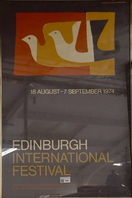 Lot 564 - An exhibition poster for The Edinburgh...