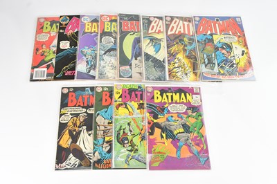 Lot 2012 - COMICS: DC: BATMAN; 174, 177, 196-197, 202,...