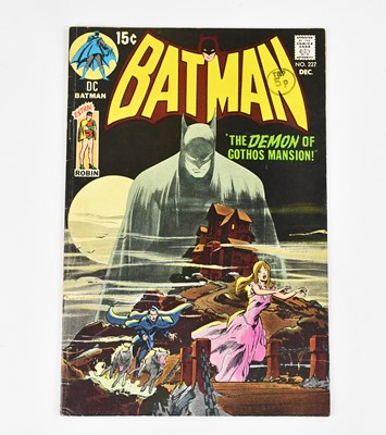 Lot 2001 - COMICS: DC: BATMAN; No 227, ‘The Demon of...