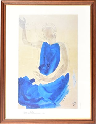 Lot 578 - A poster after Auguste Rodin 'Danseuse...
