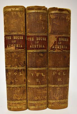 Lot 652 - COXE, WILLIAM; 'History of the House of...