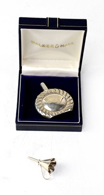 Lot 858 - An Elizabeth II hallmarked silver miniature...