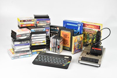 Lot 1404 - SINCLAIR ZX SPECTRUM; a home computer (serial...