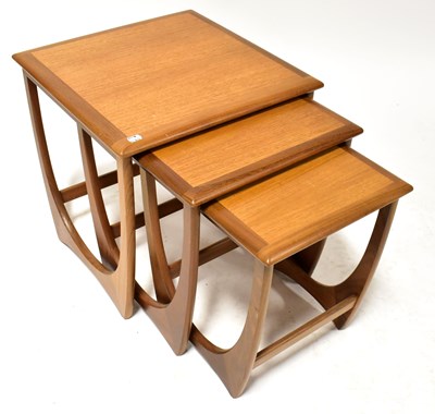 Lot 8 - G-PLAN; an 'Astro' teak nest of tables, 51 x...